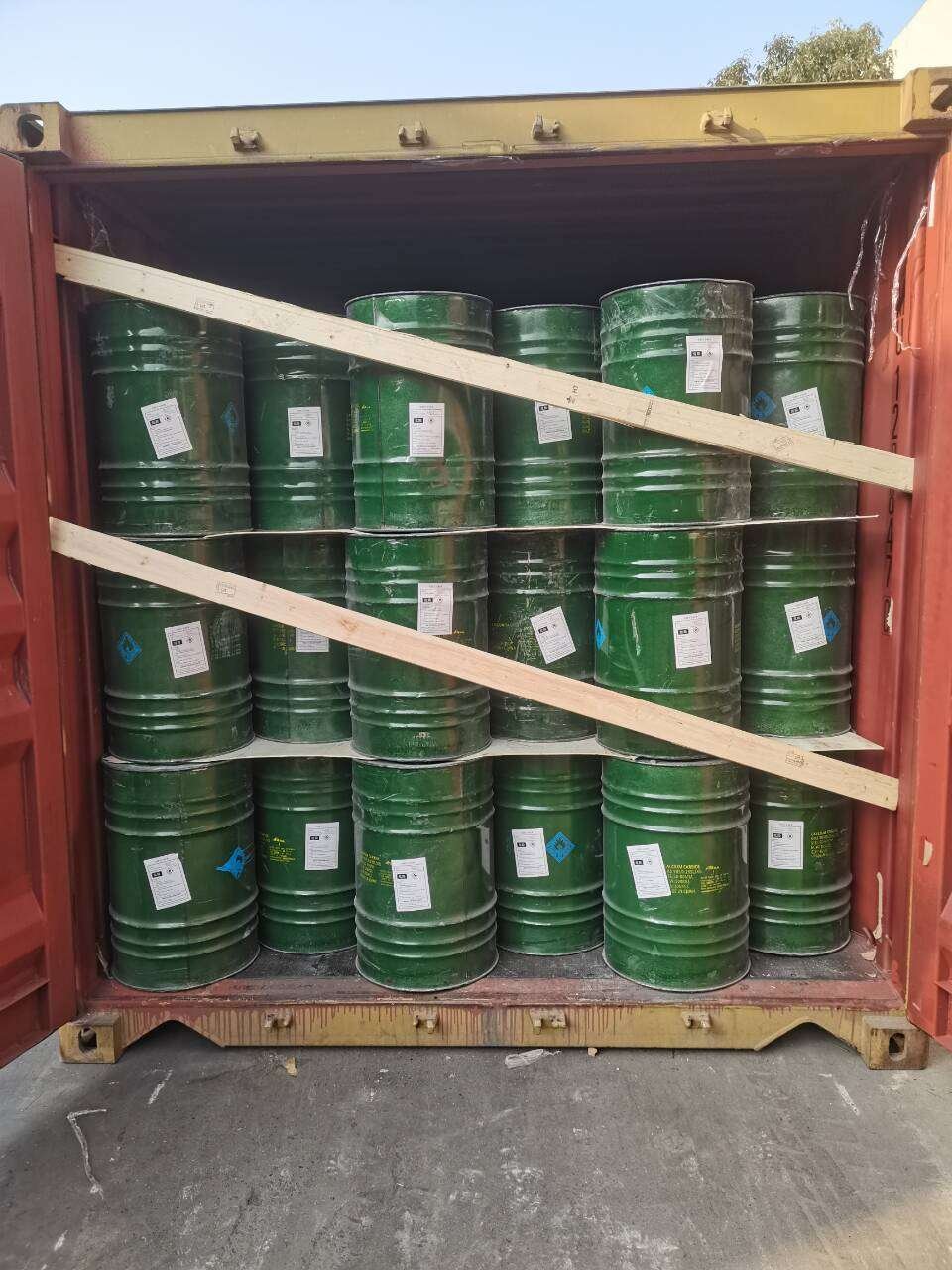 Calcium Carbide Container Wooden Bracing TJIEC