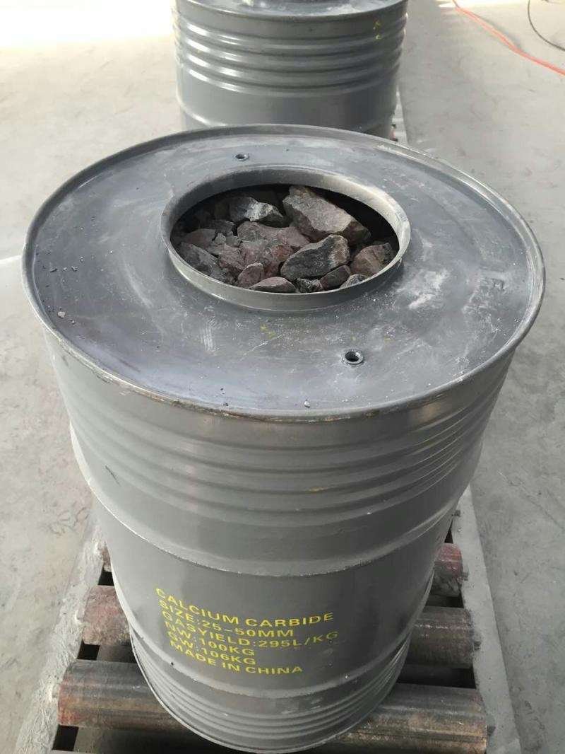 Calcium Carbide Grey Drum Open Lumps